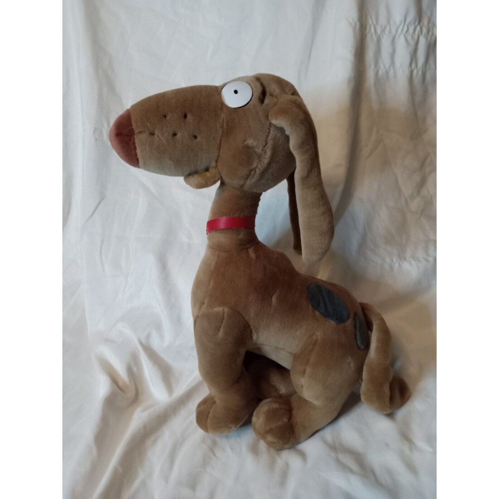 VTG 1997 Nickelodeon Rugrats Spike Dog Plush 14.5" Clasky Csupo Viacom EUC Tush